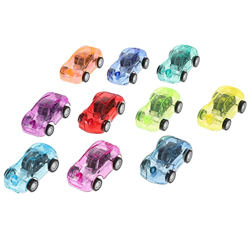 minkissy 30 Stück Kleiner Rückziehautos Spielzeug für Kinder Kunststoff Spielzeugautos Pull Back Auto Spielzeug für Jungen und Mädchen für Kleinkinder und Vorschulkinder von minkissy