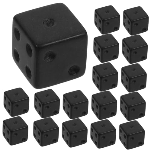 minkissy 30 Stück Schwarze Frosted Spielwürfel Acryl Würfel für Brettspiele Party Accessoires und Lehrprojekte Vielseitige Würfel für Spaß und Spiele mit Freunden minkissy 30 Stück Schwarze Frosted Spielwürfel Acryl Würfel für Brettspiele Party Accessoires und Lehrprojekte Vielseitige Würfel für Spaß und Spiele mit Freunden von minkissy