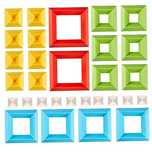 minkissy 30 Stück Stapelbare Bausteine für Lernspielzeug für Formen und Farben für Jungen und Mädchen Geeignet für Kreative Spielstunden minkissy 30 Stück Stapelbare Bausteine für Lernspielzeug für Formen und Farben für Jungen und Mädchen Geeignet für Kreative Spielstunden von minkissy