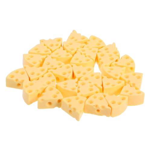 minkissy 30 Stück Teiliges Mini Käse Realistische Resin Figuren Miniatur Lebensmittel Deko für Puppenhaus Küche Kreative Bastelideen Sensorisches minkissy 30 Stück Teiliges Mini Käse Realistische Resin Figuren Miniatur Lebensmittel Deko für Puppenhaus Küche Kreative Bastelideen Sensorisches von minkissy