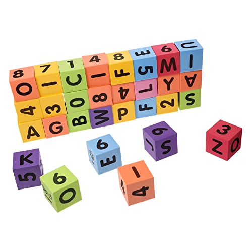 minkissy 30Stücke Buntes Badespielzeug für Teiliges Buchstaben und Zahlen Schwimmend für Phonics Lernen und Spielerisches Lernen Badewanne oder Pool Sicher und Langlebig von minkissy