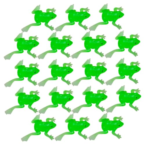 minkissy 30Stücke Mini Fake Frösche Realistische Frosch Modelle für Badewanne Pädagogisches Deko für Wasserspaß und Lernspielzeug von minkissy
