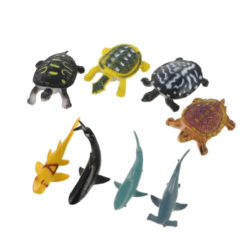 minkissy 32 Stück Teiliges Meerestiere Realistische Sichere Meeresbewohner Tierfiguren aus Robustem Material Kindgerechtes Lernspielzeug Fantasie für Dekoration von minkissy