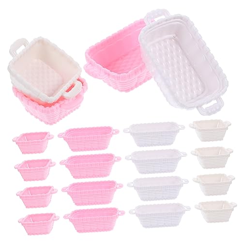 minkissy 32 Stück Teiliges Mini Einkaufskorb für Puppenhaus Kleine Aufbewahrungskörbe aus Multifunktionale Miniatur Supermarkt Körbe für Dekoration und Ordnung minkissy 32 Stück Teiliges Mini Einkaufskorb für Puppenhaus Kleine Aufbewahrungskörbe aus Multifunktionale Miniatur Supermarkt Körbe für Dekoration und Ordnung von minkissy