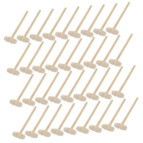minkissy 36 Stück Teiliges Holzhammer für Natürlicher Glatter Holzhammer Sicher und Robust Fördert Handmotorik und Eltern Junge Mädchen Interaktion Geeignet als Kinderspielzeug und minkissy 36 Stück Teiliges Holzhammer für Natürlicher Glatter Holzhammer Sicher und Robust Fördert Handmotorik und Eltern Junge Mädchen Interaktion Geeignet als Kinderspielzeug und von minkissy