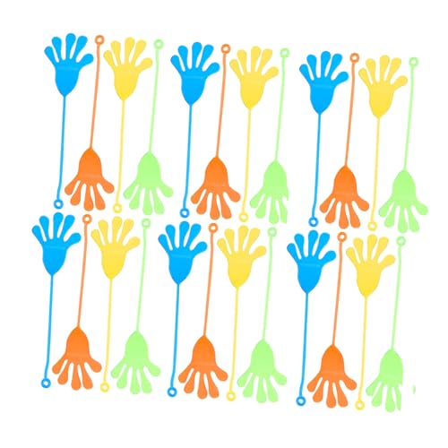 minkissy 36 Stück Teiliges Klebrige Dehnbare Wandkletter Spielzeuge Bunte Party Mitgebsel für Elastische Spaßtoys zum Werfen und Kreative Geschenkideen für Geburtstage und Feiern von minkissy