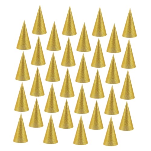 minkissy 36 Stück Teiliges Partyhüte aus Robustem Papier Tragbare Geburtstagskappen Goldener Farbe Wiederverwendbare Hüte für Geburtstagsdeko und Fotospaß bei Kindergeburtstagen minkissy 36 Stück Teiliges Partyhüte aus Robustem Papier Tragbare Geburtstagskappen Goldener Farbe Wiederverwendbare Hüte für Geburtstagsdeko und Fotospaß bei Kindergeburtstagen von minkissy