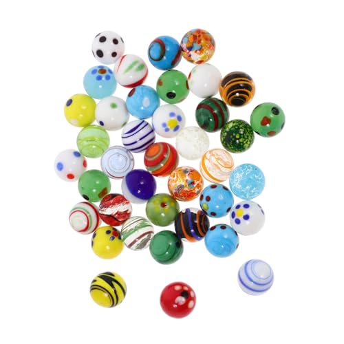 minkissy 38 Stück Bunte Murmeln für Spiele Dekoration und Aquarien Robuste Handgefertigte Glasmurmeln für minkissy 38 Stück Bunte Murmeln für Spiele Dekoration und Aquarien Robuste Handgefertigte Glasmurmeln für von minkissy