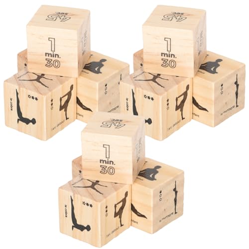 minkissy 3Sätze Fitness Würfel aus Holz mit Lustigen Übungen für Erwachsene Vielseitig Einsetzbar für Zuhause Bars und Partys Langlebig und Kompakt für Kreatives minkissy 3Sätze Fitness Würfel aus Holz mit Lustigen Übungen für Erwachsene Vielseitig Einsetzbar für Zuhause Bars und Partys Langlebig und Kompakt für Kreatives von minkissy