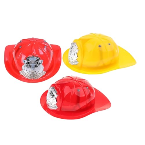 minkissy 3Stücke Feuerwehrmann Hüte für Gelb und Rot Verstellbar Sicher und Langlebig für Gruppenspiele und Kostümpartys Perfektes Rollenspiel Zubehör minkissy 3Stücke Feuerwehrmann Hüte für Gelb und Rot Verstellbar Sicher und Langlebig für Gruppenspiele und Kostümpartys Perfektes Rollenspiel Zubehör von minkissy