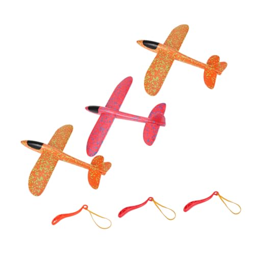 minkissy 3Stücke Flugzeug Gleiter für Lustiges Outdoor für Kreatives Zufällige Farbe von minkissy