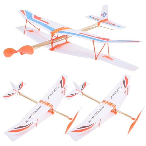 minkissy 3Stücke Gummiband Flugzeuge Lustige Modelle für Lernspielzeug Hand Auge Koordination und Kreativität für Outdoor Spiele und Wettbewerbe minkissy 3Stücke Gummiband Flugzeuge Lustige Modelle für Lernspielzeug Hand Auge Koordination und Kreativität für Outdoor Spiele und Wettbewerbe von minkissy