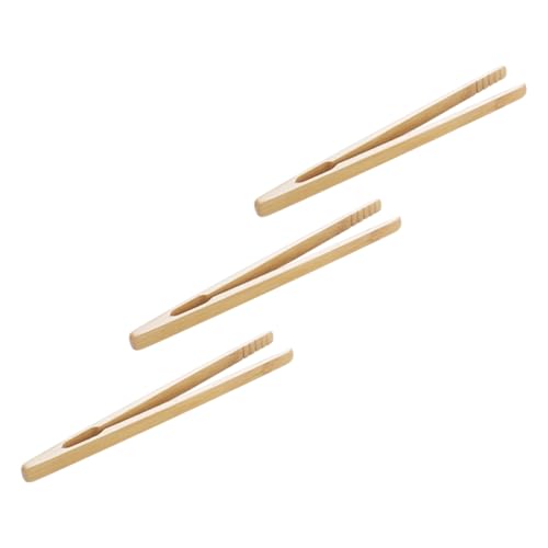 minkissy 3Stücke Holz Pinzette für Montessori Lernspielzeug zur Praktischer Fähigkeiten und Intelligenz für Jungen und Mädchen von minkissy