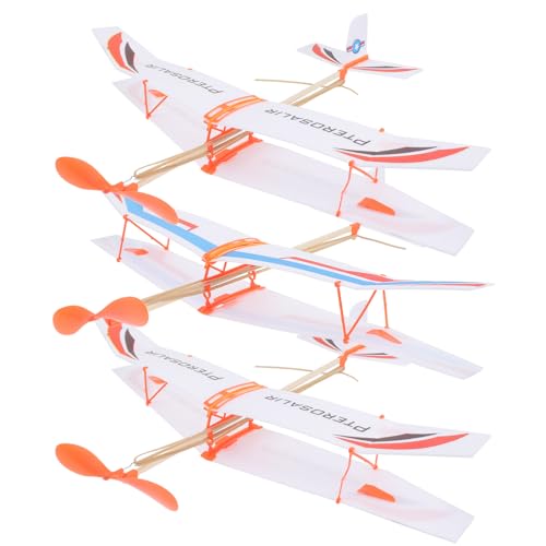 minkissy 3Stücke Outdoor Band Flugzeugspielzeug für Kreative Segelflugzeuge Hand Auge Koordination für Gemeinsame Aktivitäten mit Eltern von minkissy