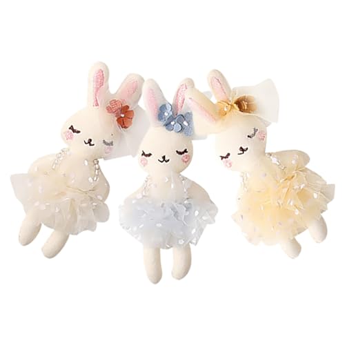 minkissy 3Stücke Plüschkaninchen Weiche Hasenpuppe Osterkorbfüller DIY Deko minkissy 3Stücke Plüschkaninchen Weiche Hasenpuppe Osterkorbfüller DIY Deko von minkissy