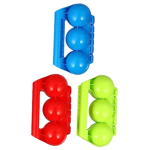 minkissy 3Stücke Schneeballformer für Praktische Kunststoff Schneeballmacher für Outdoor Spiele im Winter Robust und Sicher für Schneeballschlachten minkissy 3Stücke Schneeballformer für Praktische Kunststoff Schneeballmacher für Outdoor Spiele im Winter Robust und Sicher für Schneeballschlachten von minkissy