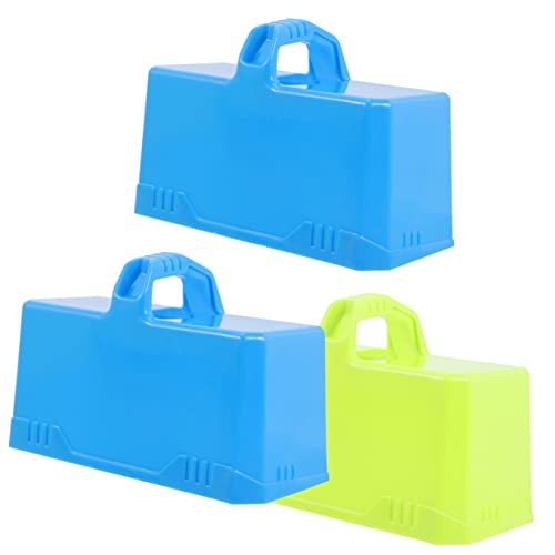 minkissy 3Stücke Schneeblöcke Spaßige Schneeformen für Outdoor Spiele im Winter Schneespielzeug für Jungen und Mädchen Robuste und Sichere Bauweise Geschenkidee von minkissy