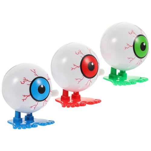 minkissy 3Stücke Teiliges Aufziehspielzeug für Lustige Uhrwerksspielzeuge mit Augäpfeln Tragbar und Batteriefrei für Geburtstagsfeiern und minkissy 3Stücke Teiliges Aufziehspielzeug für Lustige Uhrwerksspielzeuge mit Augäpfeln Tragbar und Batteriefrei für Geburtstagsfeiern und von minkissy