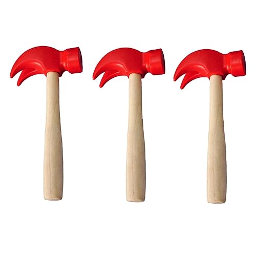minkissy 3Stücke Teiliges Holzhammer Simulation Werkzeug für Kreatives Spiel Fördert Motorik und Hand Augen Koordination Geeignet für Jungen und Mädchen Ab Jahren minkissy 3Stücke Teiliges Holzhammer Simulation Werkzeug für Kreatives Spiel Fördert Motorik und Hand Augen Koordination Geeignet für Jungen und Mädchen Ab Jahren von minkissy