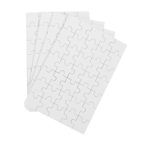 minkissy 4 Blätter Leere Sublimationspuzzle Holzpuzzle für DIY zum Bemalen und Gestalten Kreatives Bastelspielzeug für Familie und Freunde minkissy 4 Blätter Leere Sublimationspuzzle Holzpuzzle für DIY zum Bemalen und Gestalten Kreatives Bastelspielzeug für Familie und Freunde von minkissy