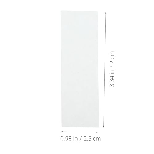 minkissy 4 Boxen Absorbierendes Filterpapier Boxen Chemielabor Staubentferner Papierstreifen für Schule Experimente Laborbedarf Rechteckig Saugfähig Vielseitig Einsetzbar von minkissy
