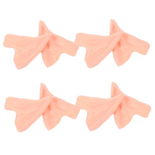 minkissy 4 Paare Elf Ohren Cosplay Ohr Accessoires Leichte Langlebige Feenohren für Halloween Weihnachtsfeier Karneval Kostüm Party Dekoration Realistisch und Komfortabel für Erwachsene von minkissy
