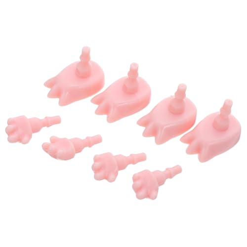 minkissy 4 Sätze Doll Hands Feet Ersatzteile für Puppenbau Realistische Kunststoffgelenke für DIY Projekte Actionfiguren Zubehör minkissy 4 Sätze Doll Hands Feet Ersatzteile für Puppenbau Realistische Kunststoffgelenke für DIY Projekte Actionfiguren Zubehör von minkissy