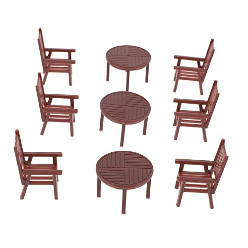 minkissy 4 Sätze Mini Möbel Set für Puppenhäuser Teiliges Tisch und Stuhl Set Dekoration für Miniatur Szenen und Spielhäuser Fördert Kreativität und Spielspaß minkissy 4 Sätze Mini Möbel Set für Puppenhäuser Teiliges Tisch und Stuhl Set Dekoration für Miniatur Szenen und Spielhäuser Fördert Kreativität und Spielspaß von minkissy