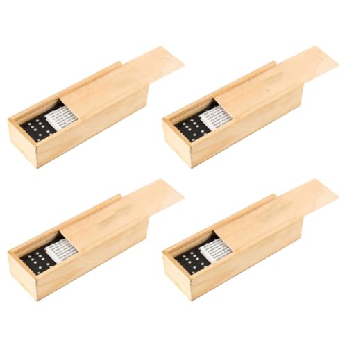 minkissy 4 Sätze Teiliges Domino aus Holz Interaktives und Lustiges Dominospielzeug für Familien für Reisen Leicht Hochwertigem Holz Gefertigt Perfektes Lernspielzeug minkissy 4 Sätze Teiliges Domino aus Holz Interaktives und Lustiges Dominospielzeug für Familien für Reisen Leicht Hochwertigem Holz Gefertigt Perfektes Lernspielzeug von minkissy