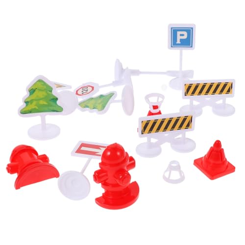 minkissy 4 Sätze Teiliges Miniatur Verkehrszeichen Spielset aus Sicherem Kunststoff Pädagogisches Straßenschild für Verkehrssicherheit und Spielerischen Wissensvermittlung minkissy 4 Sätze Teiliges Miniatur Verkehrszeichen Spielset aus Sicherem Kunststoff Pädagogisches Straßenschild für Verkehrssicherheit und Spielerischen Wissensvermittlung von minkissy