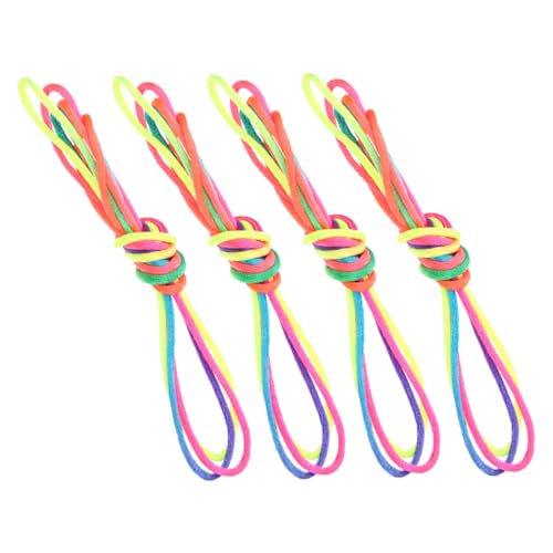 minkissy 4 Stück Fingerseilspielzeug Bunte Handspielzeuge für Katzenwiege Schnurspiel für Kreative Spiele Fördert Motorik und Gehirnentwicklung minkissy 4 Stück Fingerseilspielzeug Bunte Handspielzeuge für Katzenwiege Schnurspiel für Kreative Spiele Fördert Motorik und Gehirnentwicklung von minkissy