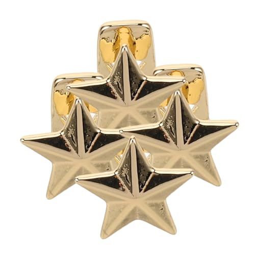 minkissy 4 Stück Hip Hop Zahnschmuck In Form Eines Fünfzackigen Sterns Für Rapper Schmuck Kostüm Stern Zahnkappe Für Cosplay Stern Zahnkappe Für Neujahr Zahnkappen Mit Stern Design von minkissy