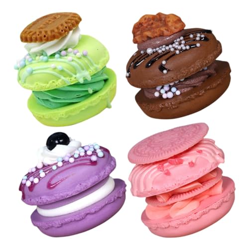 minkissy 4 Stück Künstliche Macaron Deko Teiliges Realistische Tortendeko Fotorequisite Vielseitig als Wohn Laden und Partydekoration Lernspielzeug für Geeignet minkissy 4 Stück Künstliche Macaron Deko Teiliges Realistische Tortendeko Fotorequisite Vielseitig als Wohn Laden und Partydekoration Lernspielzeug für Geeignet von minkissy