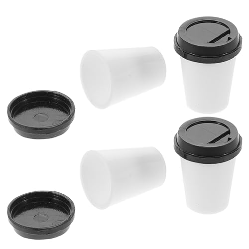 minkissy 4 Stück Miniaturkaffee Becher Teiliges Puppenhaus Zubehör für Espresso Szenen Mini Takeout Tassen für Kreative Projekte und Puppenhaus Dekoration minkissy 4 Stück Miniaturkaffee Becher Teiliges Puppenhaus Zubehör für Espresso Szenen Mini Takeout Tassen für Kreative Projekte und Puppenhaus Dekoration von minkissy
