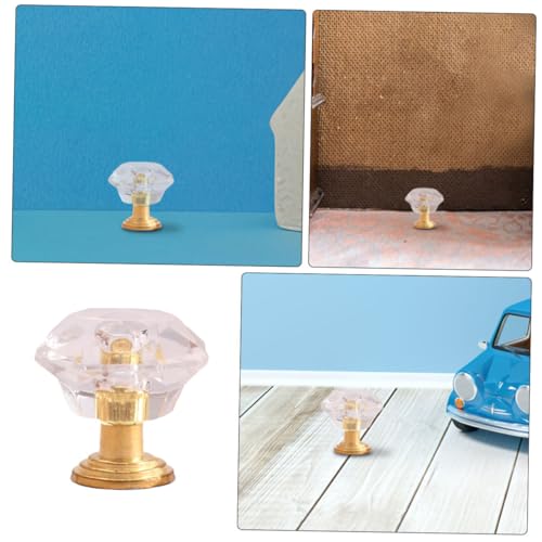 minkissy 4stücke Puppenhauslampe Miniatur-deckenleuchte Für Puppenhaus Miniatur-möbel Kleine Dekorative Lampe Für Mini-landschaftsbau von minkissy