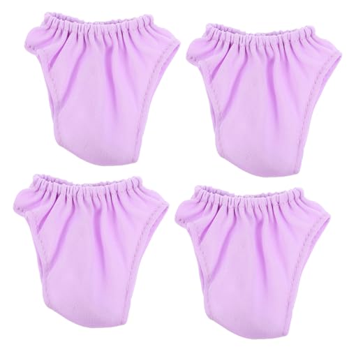 minkissy 4 Stück Puppenunterwäsche für Puppen Dekorative Kleidungsstücke Waschbare und Wiederverwendbare Unterhosen für Kreatives und Puppen Zubehör minkissy 4 Stück Puppenunterwäsche für Puppen Dekorative Kleidungsstücke Waschbare und Wiederverwendbare Unterhosen für Kreatives und Puppen Zubehör von minkissy