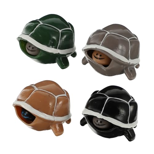 minkissy 4 Stück Quetschspielzeug Schildkrötenform Stressabbau mit Dehnbarem Kopf für Erwachsene für Partys Entspannung Zufällige Farbe Zufällige Farbe minkissy 4 Stück Quetschspielzeug Schildkrötenform Stressabbau mit Dehnbarem Kopf für Erwachsene für Partys Entspannung Zufällige Farbe Zufällige Farbe von minkissy