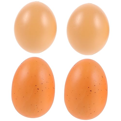 minkissy 4 Stück Realistische Eier Kleine Leere Dekoeier für DIY Basteln Kindgerechte Spielzeuge Nachbildung Hühnereier Vielseitige Dekorations und Geschenkidee minkissy 4 Stück Realistische Eier Kleine Leere Dekoeier für DIY Basteln Kindgerechte Spielzeuge Nachbildung Hühnereier Vielseitige Dekorations und Geschenkidee von minkissy