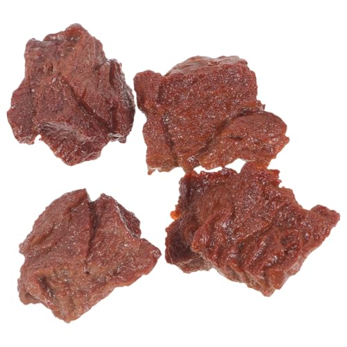 minkissy 4 Stück Realistisches Kunststeak Modell Dekoratives Fake Food für Spielküche Fotorequisiten und Fleischgeschäft Lebensmittelechtes Material Täuschend Echte Steak Attrappe minkissy 4 Stück Realistisches Kunststeak Modell Dekoratives Fake Food für Spielküche Fotorequisiten und Fleischgeschäft Lebensmittelechtes Material Täuschend Echte Steak Attrappe von minkissy