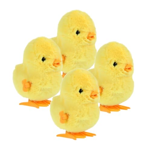minkissy 4 Stück Teiliges Aufziehspielzeug Küken Plüsch Weiche Oberfläche Kompakt für Lustige Wind Up Spielzeuge für Junge Mädchen Ostergeschenk für Partys minkissy 4 Stück Teiliges Aufziehspielzeug Küken Plüsch Weiche Oberfläche Kompakt für Lustige Wind Up Spielzeuge für Junge Mädchen Ostergeschenk für Partys von minkissy