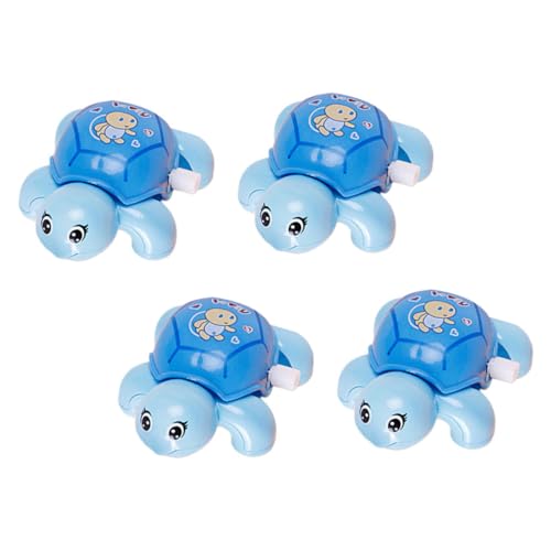 minkissy 4 Stück Teiliges Aufziehspielzeug Schildkröte Bunte Tiere Lustig Pädagogisch ohne Batterie für Kleinkinder Zufällige Farbe Zufällige Farbe von minkissy