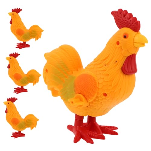 minkissy 4 Stück Teiliges Aufziehspielzeug Wind up Chick Kleine Springende Hühner Fördert Feinmotorik Ab Jahren Lernspielzeug für Kindergarten und Kleinkinder von minkissy
