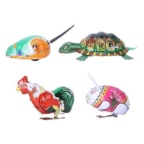 minkissy 4 Stück Teiliges Aufziehtier aus Eisenblech Mechanisches für Lustige Wind Up Figuren mit Buntem Cartoon Design Fördert Krabbeln und Bewegung Batteriefrei und Einfach zu Bedienen minkissy 4 Stück Teiliges Aufziehtier aus Eisenblech Mechanisches für Lustige Wind Up Figuren mit Buntem Cartoon Design Fördert Krabbeln und Bewegung Batteriefrei und Einfach zu Bedienen von minkissy