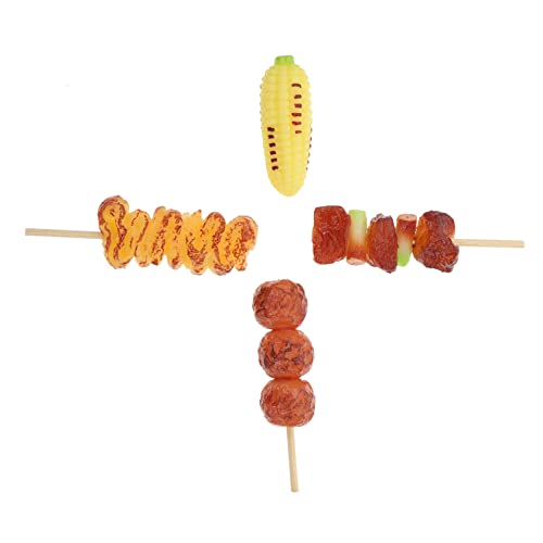 minkissy 4 Stück Teiliges Barbecue Spielset Realistische Grillspieße Sicheres Kunststoffspielzeug Fördert Formenlernen und Kreativität Rollenspiel minkissy 4 Stück Teiliges Barbecue Spielset Realistische Grillspieße Sicheres Kunststoffspielzeug Fördert Formenlernen und Kreativität Rollenspiel von minkissy