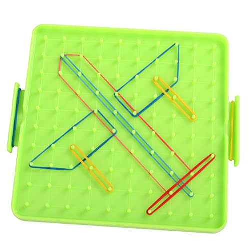 minkissy 4 Stück Teiliges Farbiges Kunststoff Geobrett mit Nagelplatte Doppelseitig Pädagogisches Lernspielzeug für Grundschüler Fördert Feinmotorik Problemlösung und Zufällige Farbe minkissy 4 Stück Teiliges Farbiges Kunststoff Geobrett mit Nagelplatte Doppelseitig Pädagogisches Lernspielzeug für Grundschüler Fördert Feinmotorik Problemlösung und Zufällige Farbe von minkissy