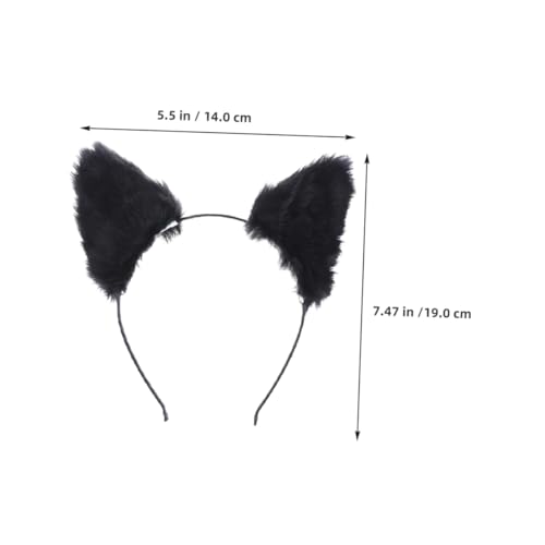 minkissy 4 Stück Teiliges Fellimitat Katzen und Fuchsohr Haarreif Weiches Plüsch Headband Bequemes Rutschfestes Accessoire für Cosplay Halloween Kostümparty Unisex minkissy 4 Stück Teiliges Fellimitat Katzen und Fuchsohr Haarreif Weiches Plüsch Headband Bequemes Rutschfestes Accessoire für Cosplay Halloween Kostümparty Unisex von minkissy
