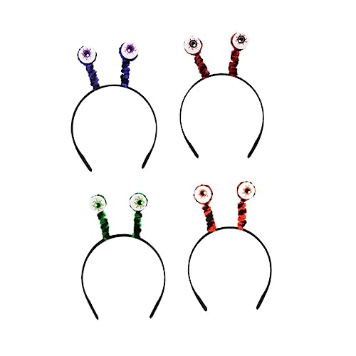 minkissy 4 Stück Teiliges Halloween Haarband mit Gruseligen Augäpfeln Kreatives Party Accessoire Bequemes Stirnband für Damen für Halloween Kostüm Karneval und Festtagsfeiern minkissy 4 Stück Teiliges Halloween Haarband mit Gruseligen Augäpfeln Kreatives Party Accessoire Bequemes Stirnband für Damen für Halloween Kostüm Karneval und Festtagsfeiern von minkissy