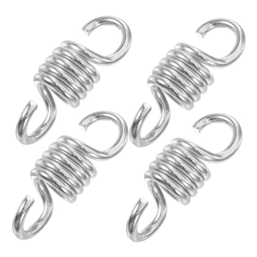 minkissy 4 Stück Teiliges Hammock Chair Federn Robuste Metall Zugfedern mit Stoßdämpfung für Schaukel Hängesessel Terrasse Einfache Montage Elegantes Design Komfortable Federung für Garten minkissy 4 Stück Teiliges Hammock Chair Federn Robuste Metall Zugfedern mit Stoßdämpfung für Schaukel Hängesessel Terrasse Einfache Montage Elegantes Design Komfortable Federung für Garten von minkissy