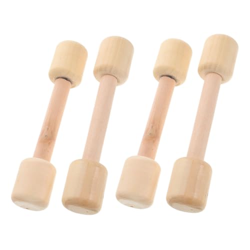 minkissy 4 Stück Teiliges Holz Hantelset für Kleinkinder Ergonomische Holzhanteln Spielerisches Fitness Trainingsspielzeug für Kindergarten Fördert und Koordination minkissy 4 Stück Teiliges Holz Hantelset für Kleinkinder Ergonomische Holzhanteln Spielerisches Fitness Trainingsspielzeug für Kindergarten Fördert und Koordination von minkissy