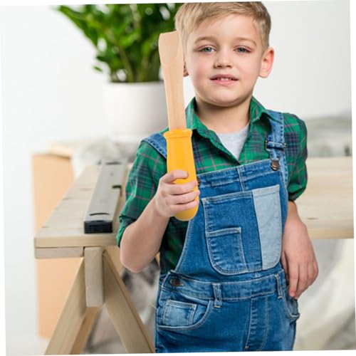 minkissy 4 Stück Teiliges Holzwerkzeug für Realistische Hämmer Säge und Schraubendreher Pädagogisches Holzwerkzeug für Kreative DIY Spiele und Handwerkliches Lernen von minkissy